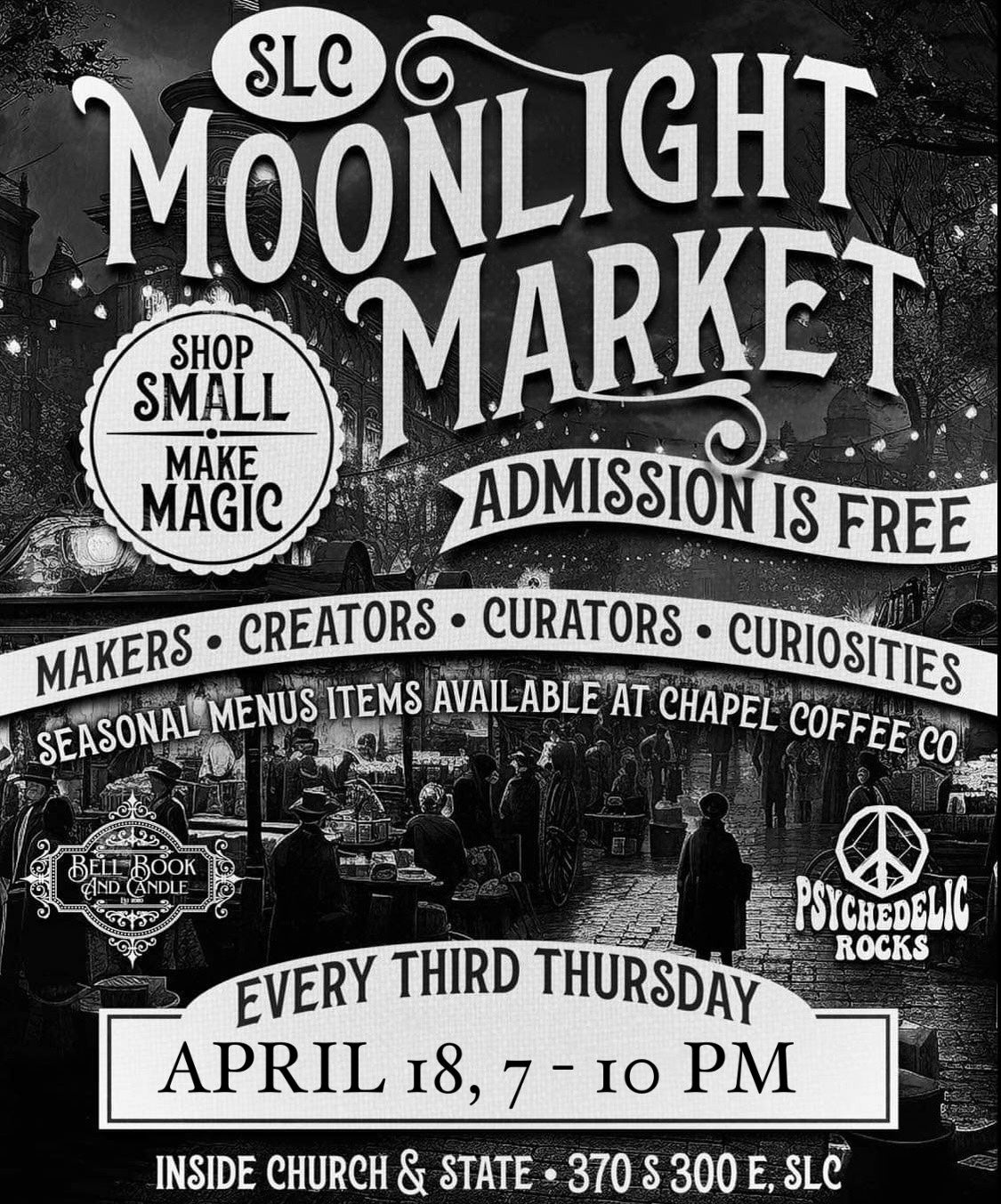 March Moonlight Market - Mezzanine Table