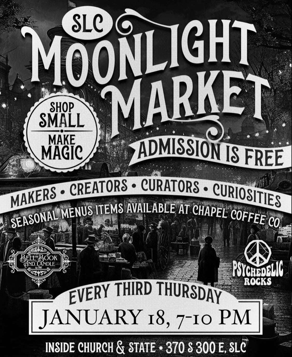 January Moonlight Market Table